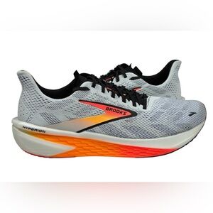 Brooks Hyperion 2 Mens Size 12 Gray Orange White Athletic Running Shoes Sneakers